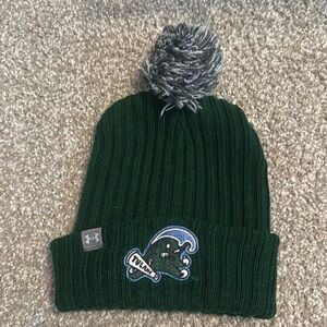 Tulane green wave embroidered under armor beanie